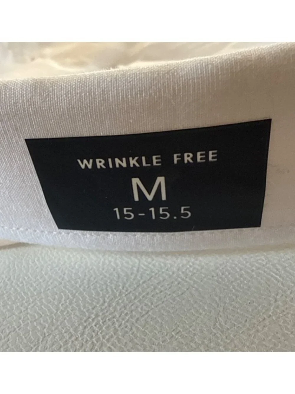 J Crew Mens Wrinkle-Free Dress Shirt~Size M 15-15.5~White Slim Fit NWT L17 25